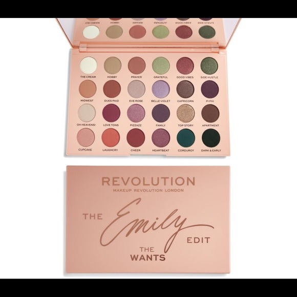 Revolution Other - NWT Revolution Emily The Wants eyeshadow palette